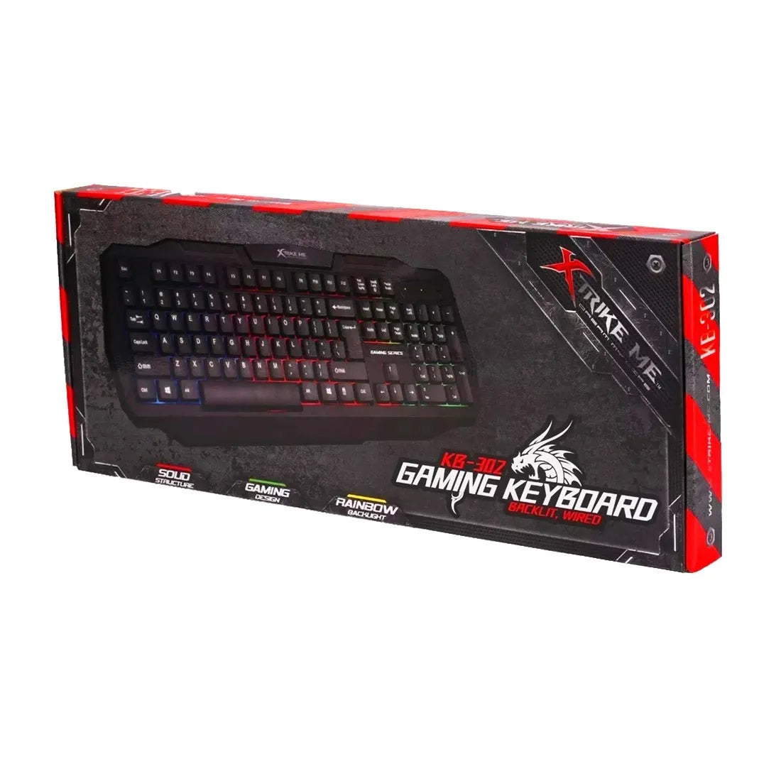 Teclado Gamer Retroiluminado xtrike Me