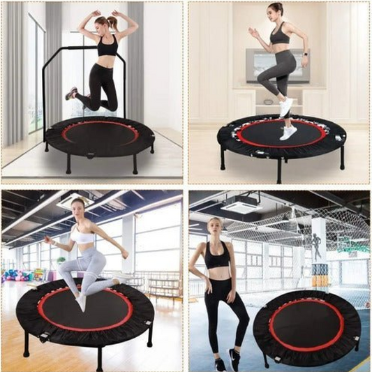 Trampolin Fitness 100cm Con Soporte