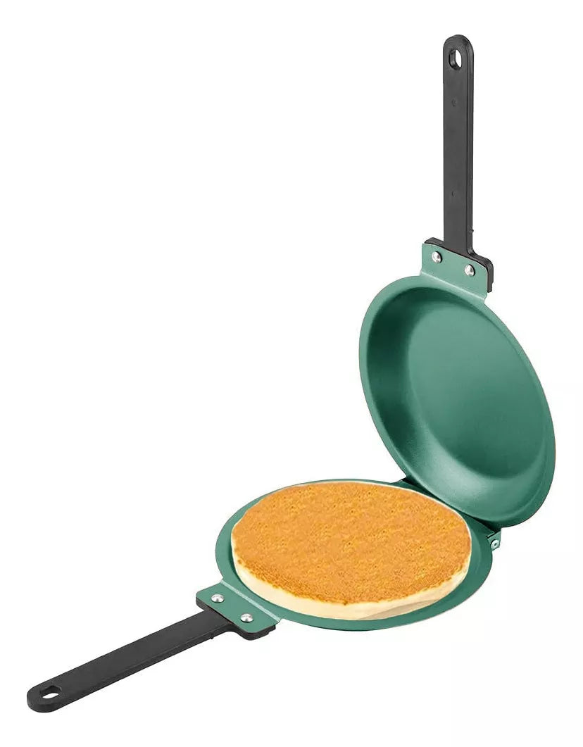 Sarten doble antiadherente para tortilla