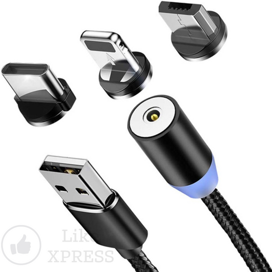 Cable USB Magnetico 3 en 1