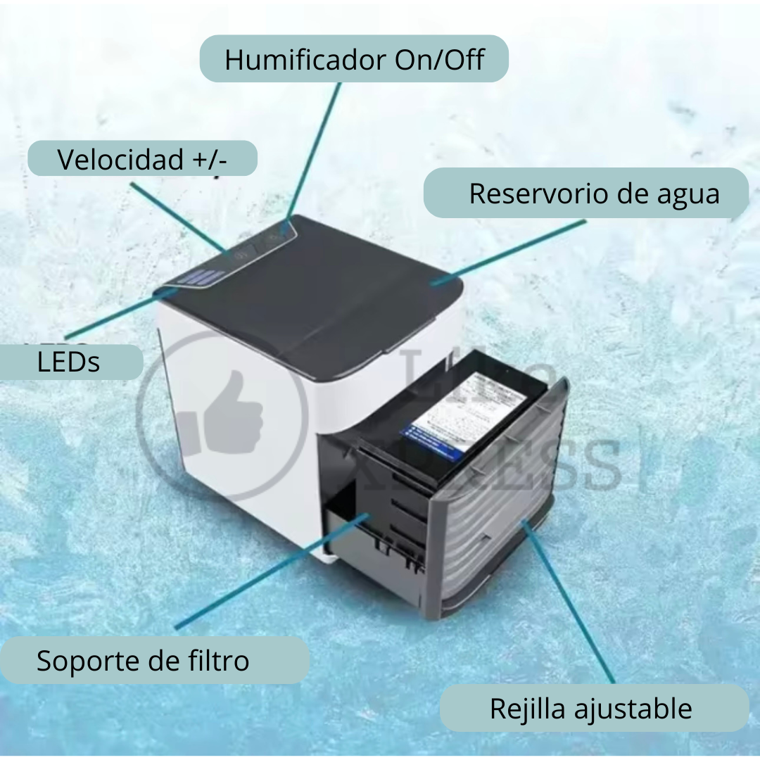 Aire Acondicionado Mini Portátil!