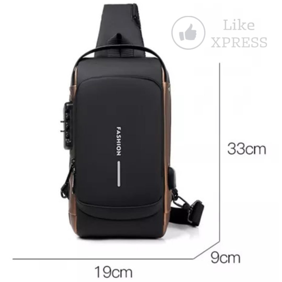 BOLSO ANTIRROBO DEPORTIVO CON CARGA USB