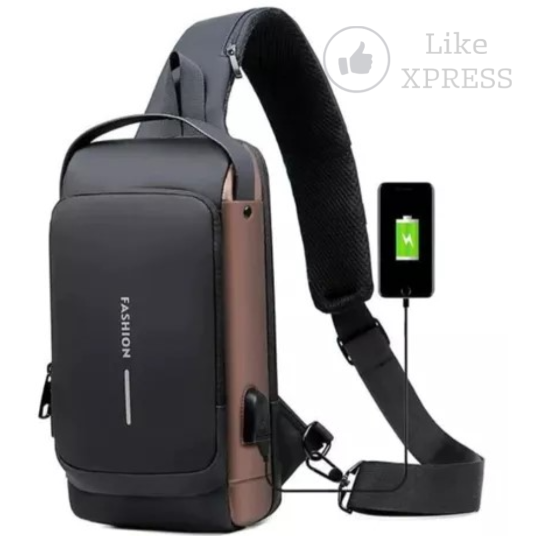 BOLSO ANTIRROBO DEPORTIVO CON CARGA USB